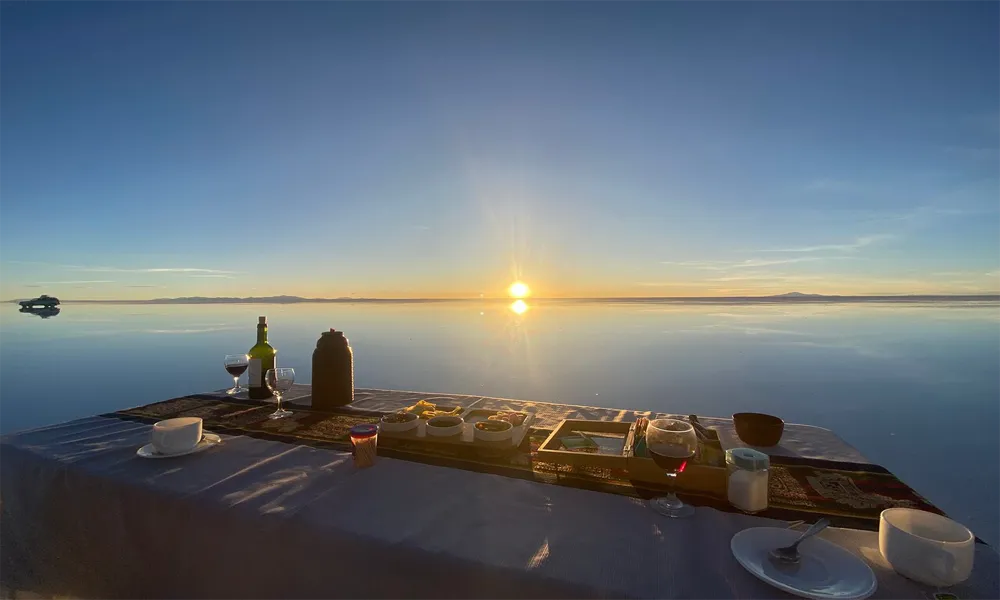 Información sobre los ojos de sal del salar de uyuni