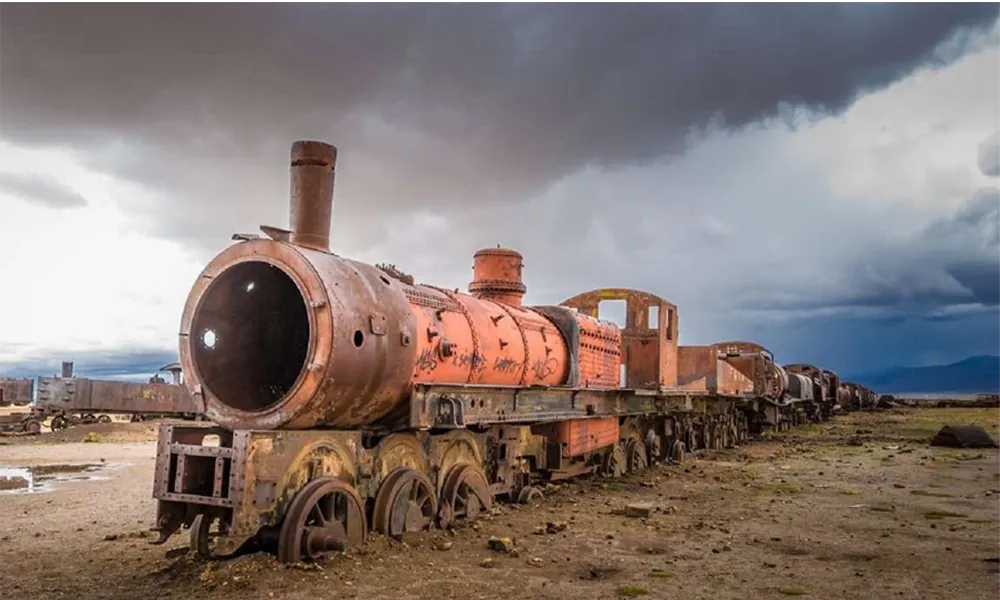 Cementerio de Trenes Uyuni