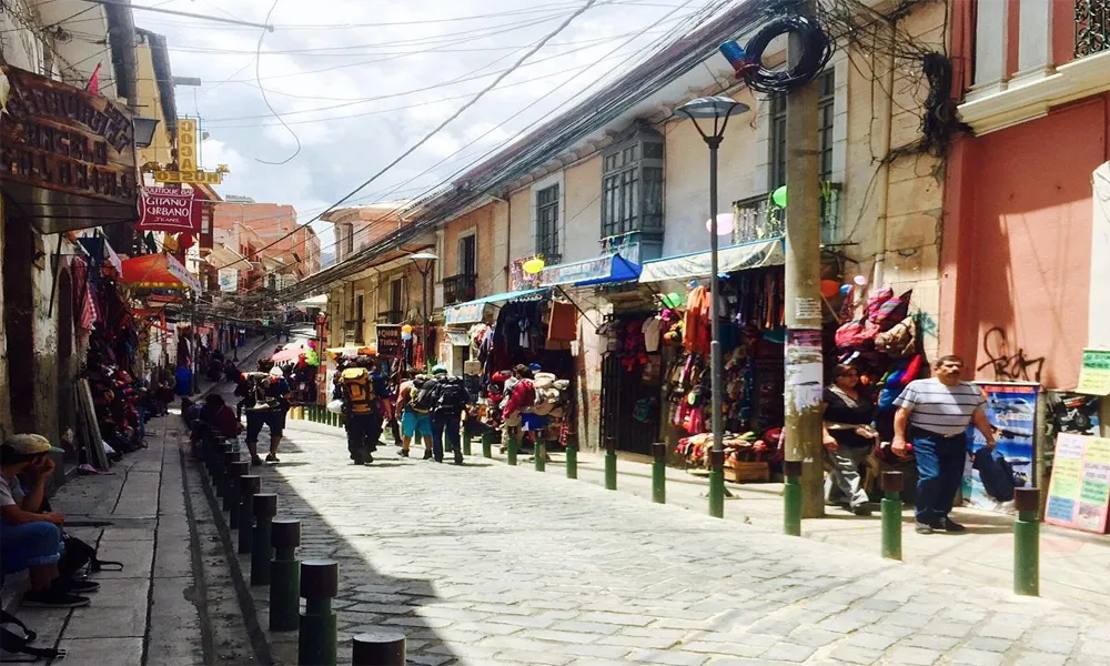 Sagárnaga Street, La Paz