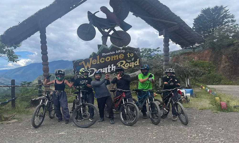 La Paz | Ruta de la muerte en bicicleta